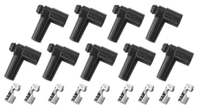 9 x HEI Boots & Terminals 90 Deg. 9 Boots & 9 Terminals AF4030-8849 - Aeroflow