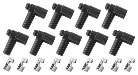 9 x HEI Boots & Terminals 90 Deg. 9 Boots & 9 Terminals AF4030-8849 - Aeroflow
