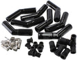Ceramic 135 Boots & Terminals 8 Boots & 8 Terminals 135 Deg R AF4038-3333C-8 - Aeroflow