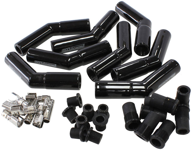 Ceramic 135 Boots & Terminals 8 Boots & 8 Terminals 135 Deg R AF4038-3333C-8 - Aeroflow