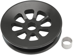 Large Alternator Pulley Chev Ford Ac Delco Oe Style Black AF4080-0000BLK - Aeroflow