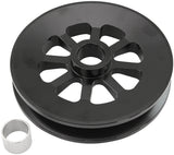 Large Alternator Pulley Chev Ford Ac Delco Oe Style Black AF4080-0000BLK - Aeroflow