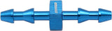 3mm Push Lock Barb Joiner Blue 1/8" Male To Male Barb AF410-01 - Aeroflow