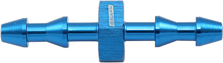 3mm Push Lock Barb Joiner Blue 1/8" Male To Male Barb AF410-01 - Aeroflow