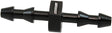 3mm Push Lock Barb Joiner Black 1/8" Male To Male Barb AF410-01BLK - Aeroflow