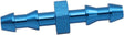 4mm Push Lock Barb Joiner Blue 5/32" Male To Male Barb AF410-02 - Aeroflow