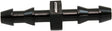 4mm Push Lock Barb Joiner Black 5/32" Male To Male Barb AF410-02BLK - Aeroflow
