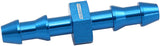 5mm Push Lock Barb Joiner Blue 3/16" Male To Male Barb AF410-03 - Aeroflow