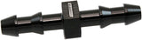 5mm Push Lock Barb Joiner Black 3/16" Male To Male Barb AF410-03BLK - Aeroflow