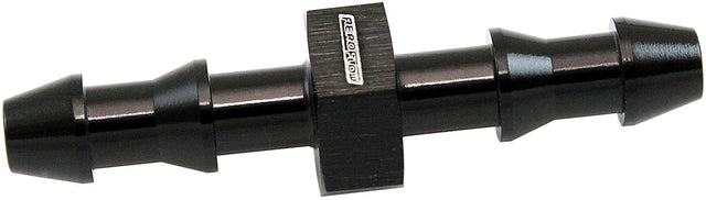 5mm Push Lock Barb Joiner Black 3/16" Male To Male Barb AF410-03BLK - Aeroflow