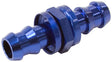 8mm / 5/16" Push Lock Barb Joiner Blue 8mm Male To Male AF410-05 - Aeroflow