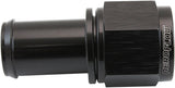 Female -8AN To 5/8" Barb Black With Tube Nut AF411-08-10BLK - Aeroflow