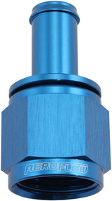 Female -10AN To 1/2" Barb Blue With Tube Nut AF411-10-08 - Aeroflow