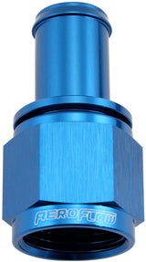 Female -10AN To 5/8" Barb Blue With Tube Nut AF411-10 - Aeroflow