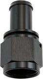 Female -10AN To 5/8" Barb Black With Tube Nut AF411-10BLK - Aeroflow