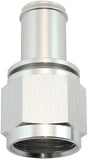 Female -10AN To 5/8" Barb Silver With Tube Nut AF411-10S - Aeroflow