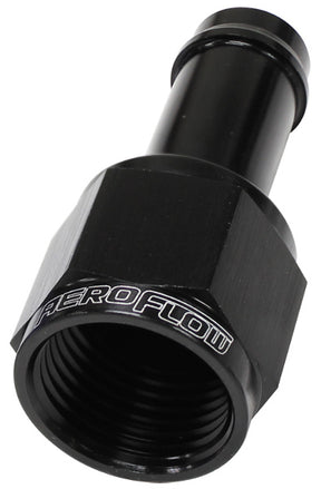 Female -16 To 1" Barb For Pushon Hose Or Use With AF315-025 AF411-16BLK - Aeroflow