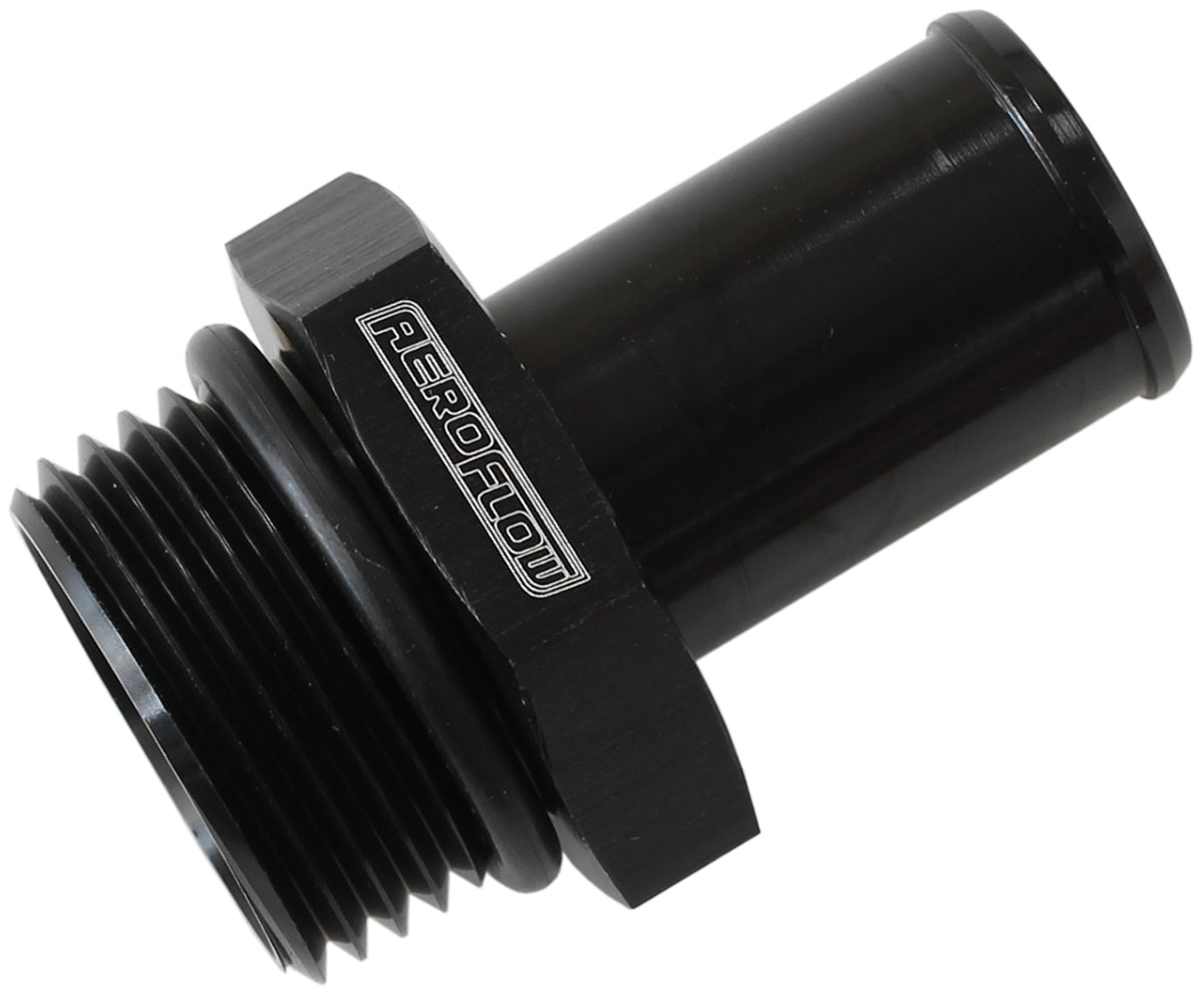 -12ORB To 5/8" Push On Barb Black AF414-12-10BLK - Aeroflow