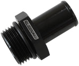 -12ORB To 3/4" Push On Barb Black AF414-12-12BLK - Aeroflow