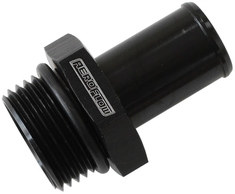 -12ORB To 3/4" Push On Barb Black AF414-12-12BLK - Aeroflow