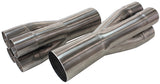 Merge Coll 1-7/8-3.5"1-7/8" To 3.5" 304 Stainless AF4187-350 - Aeroflow