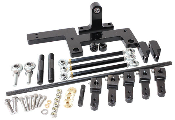 4150 Black 671 Series Carb Linkage Blower Kit AF42-1070BLK - Aeroflow