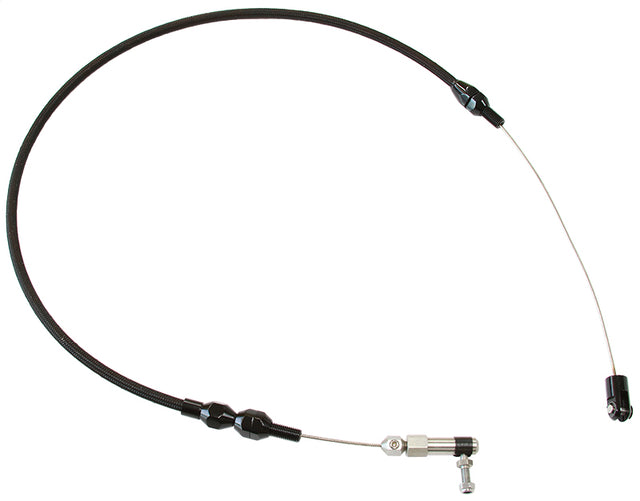 Throttle Cable Stainless Steel 60" 152cm Long Black S/S AF42-1103 Blk AF42-1103BLK - Aeroflow