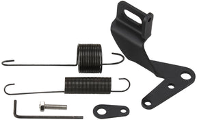 Throttle Cable Bracket Kit With Return Spring, Black AF42-1104 Blk AF42-1104BLK - Aeroflow