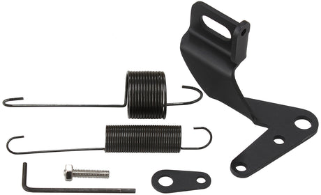 Throttle Cable Bracket Kit With Return Spring, Black AF42-1104 Blk AF42-1104BLK - Aeroflow