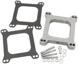 Carburettor Alloy 1" Spacer With Vacuum Port 4150 1/8 NPT AF42-2103 - Aeroflow