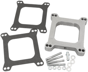 Carburettor Alloy 1" Spacer With Vacuum Port 4150 1/8 NPT AF42-2103 - Aeroflow