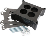 Carburettor Phenolic 2" 4 Holespacer Black 4150 Carby AF42-9135 - Aeroflow