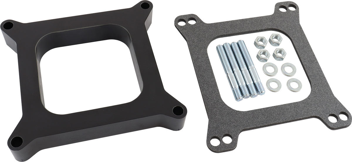 Carburettor Phenolic 1" Open Spacer Black 4150 Carby AF42-9136 - Aeroflow