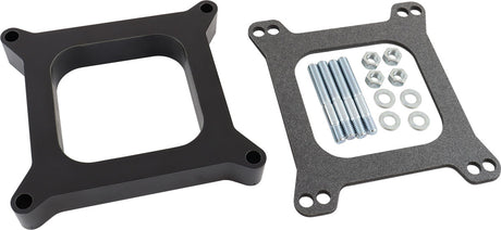 Carburettor Phenolic 1" Open Spacer Black 4150 Carby AF42-9136 - Aeroflow