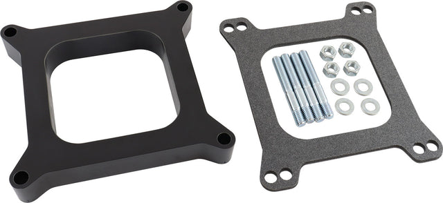 Carburettor Phenolic 1" Open Spacer Black 4150 Carby AF42-9136 - Aeroflow