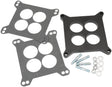 Carburettor Phenolic 1/2" Hole 4 Spacer Black 4150 Carby AF42-9138 - Aeroflow