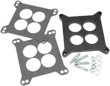 Carburettor Phenolic 1/2" Hole 4 Spacer Black 4150 Carby AF42-9138 - Aeroflow