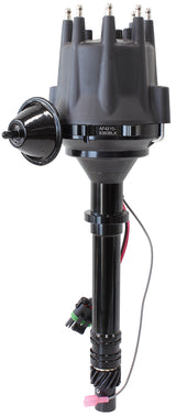 Chevy SB BB Ready To Run Dist Vac Advance Black Body & Cap AF4210-8360BLK - Aeroflow
