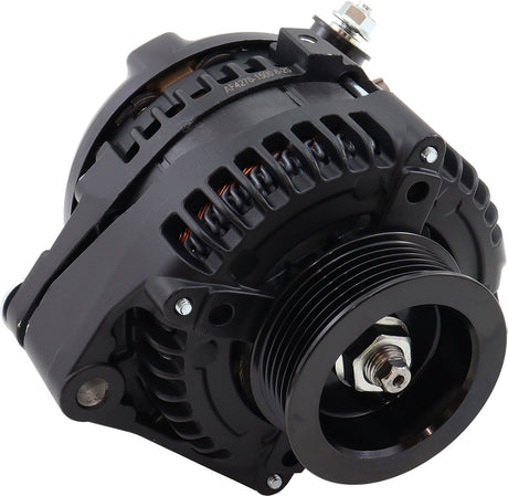 Toyota 1JZ / 2JZ 170 Amp High Output Alternator Black AF4276-1500 - Aeroflow