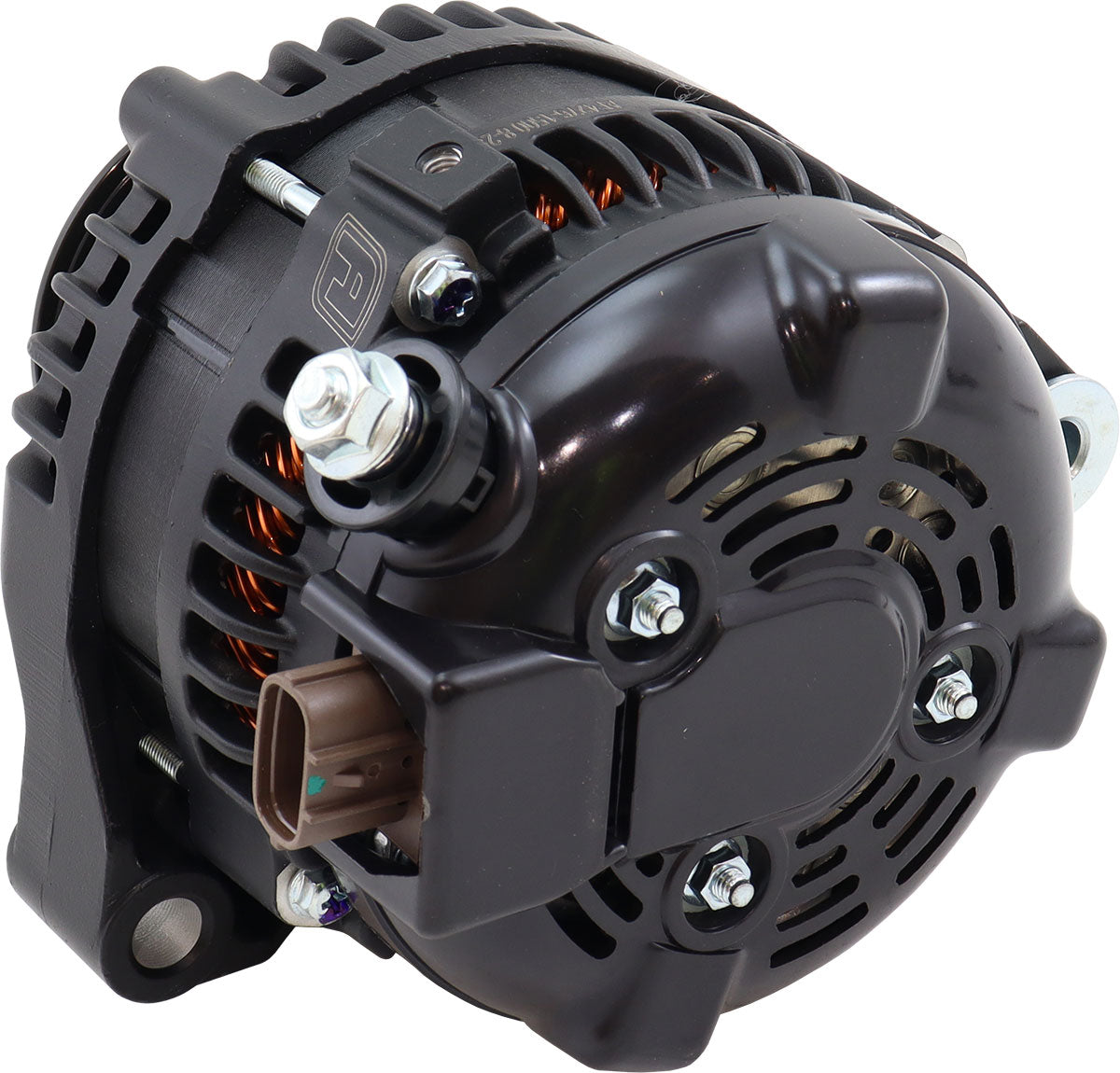 Toyota 1JZ / 2JZ 170 Amp High Output Alternator Black AF4276-1500 - Aeroflow