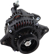 Subaru Ej 120 Amp High Output Alternator Black EJ20 EJ25 AF4277-1500 - Aeroflow