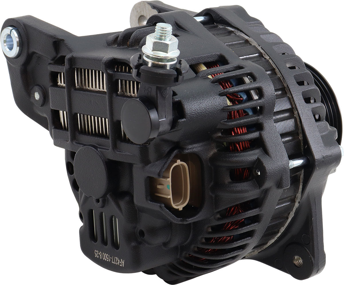 Subaru Ej 120 Amp High Output Alternator Black EJ20 EJ25 AF4277-1500 - Aeroflow