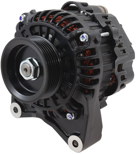 Ford Barra BA Only High 150 Amp Output Alternator Black AF4281-1500 - Aeroflow