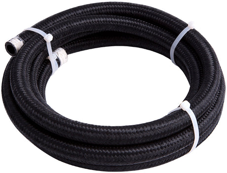 Black Braid Light Weight -10AN 3 Meters 14.2mm ID 21.4mm OD AF450-10-3M - Aeroflow