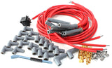Universal Red Straight Spark Plug Leads Points & HEI AF4530-31199 - Aeroflow