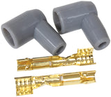 Distributor Boots & Terminals 90 Deg 2 Boots, Terminals Grey AF4530-3321 - Aeroflow
