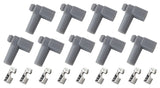 9 x HEI Boots & Terminals 90 Deg. 9 Boots & 9 Terminals AF4530-8849 - Aeroflow