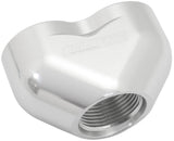 -16AN To 2 x -12AN Female ORB U Block Silver AF455-16-12S - Aeroflow