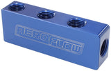Compact Distribution Block 1 In, 6 Out All Ports 1/8" NPT AF456-01-06 - Aeroflow
