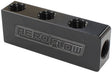 Compact Distribution Block 1 In, 6 Out All Ports 1/8" NPT AF456-01-06BLK - Aeroflow